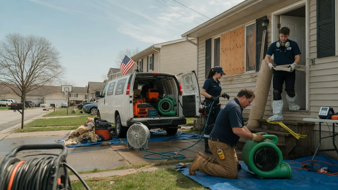 Water Damage Restoration in Romulus, NY near me
